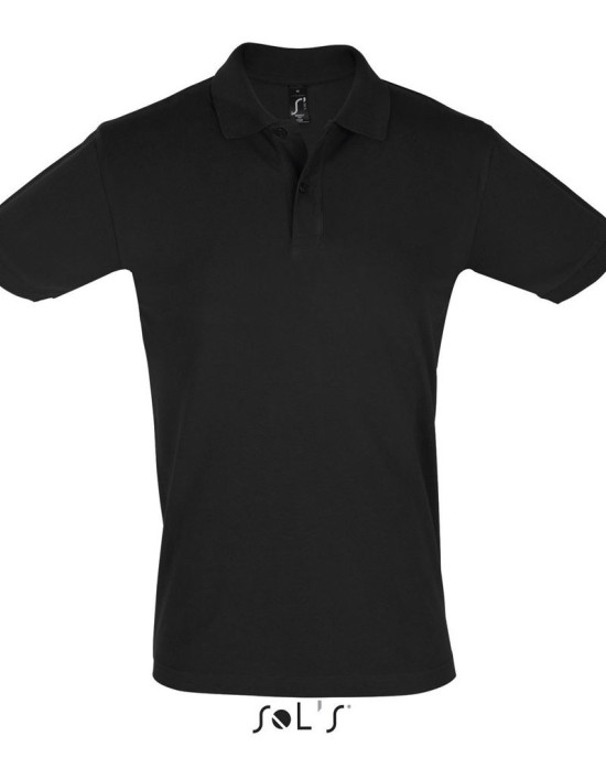 Мъжка памучна тениска тип лакоста SOL'S PERFECT, класическа кройка.