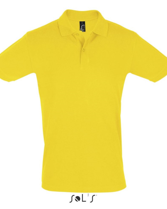 Мъжка памучна тениска тип лакоста SOL'S PERFECT, класическа кройка.