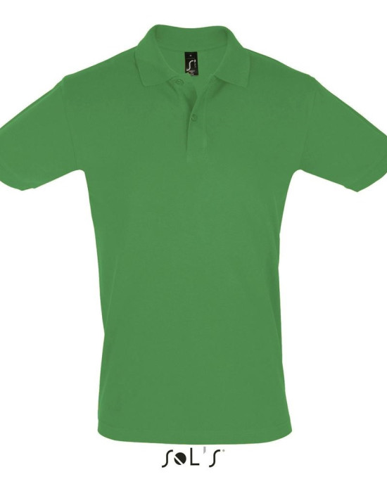 Мъжка памучна тениска тип лакоста SOL'S PERFECT, класическа кройка.