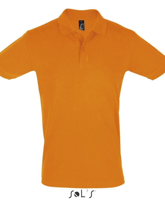 Мъжка памучна тениска тип лакоста SOL'S PERFECT, класическа кройка.