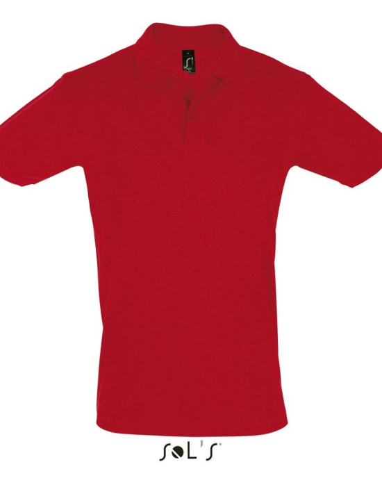 Мъжка памучна тениска тип лакоста SOL'S PERFECT, класическа кройка.