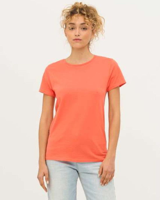 Дамска Тениска от Органичен Памук Organic Crusader