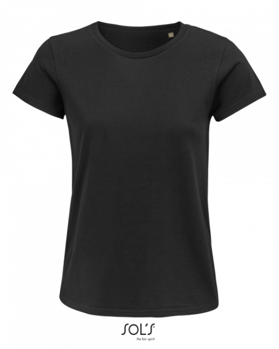 Дамска Тениска от Органичен Памук Organic Crusader