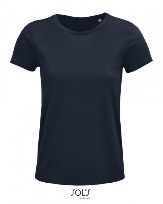 Дамска Тениска от Органичен Памук Organic Crusader