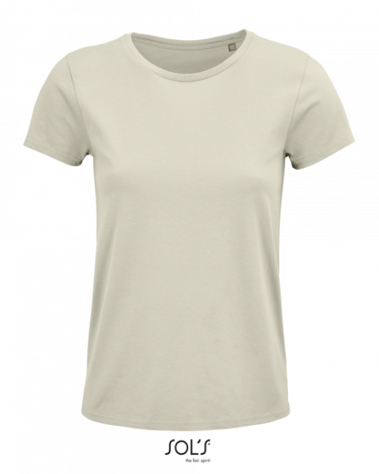 Дамска Тениска от Органичен Памук Organic Crusader