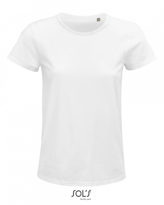 Дамска Тениска от Органичен Памук Organic Crusader