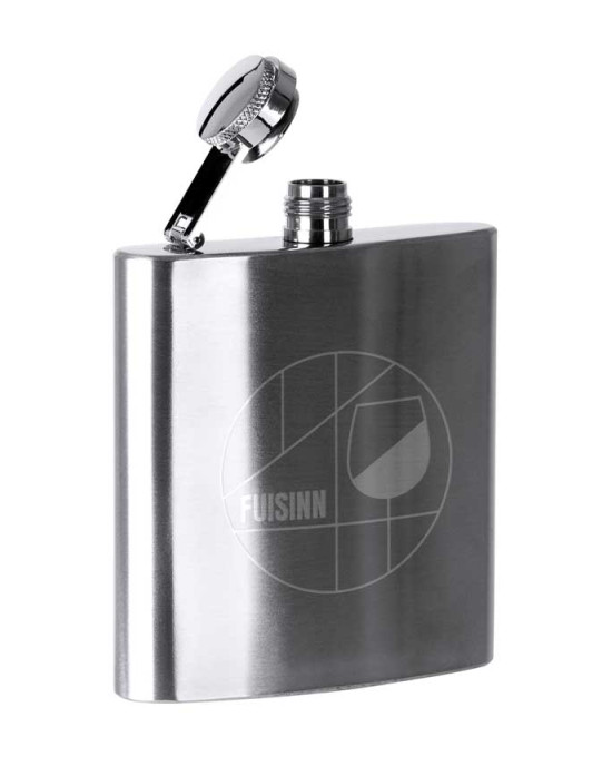 Метална плоска бутилка WALKER