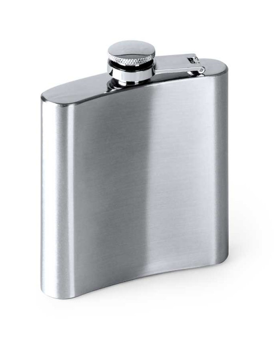 Метална плоска бутилка WALKER