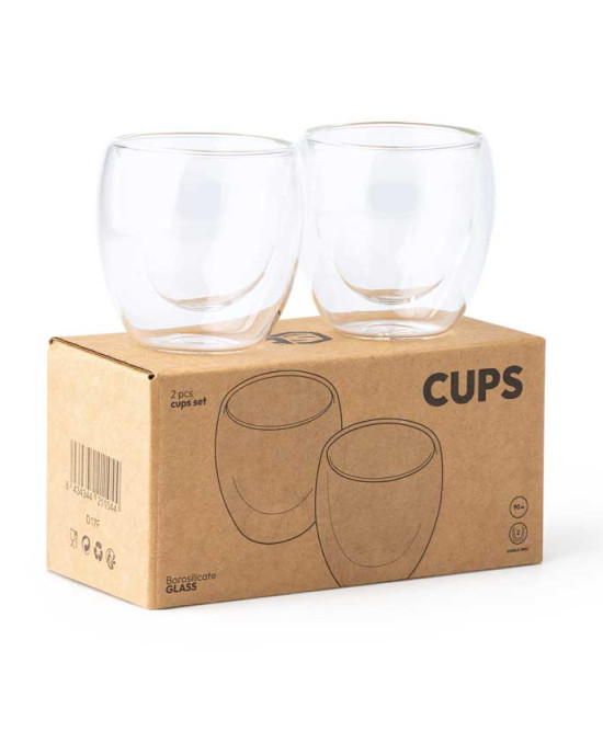 Стъклени чаши DOUBLE CAPSUL